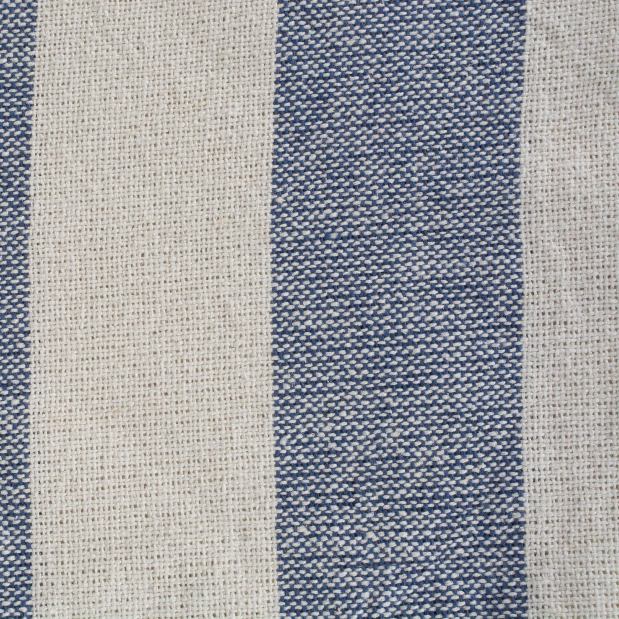 DII® French Blue & Off White Cabana Stripe Throw
